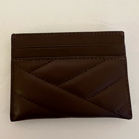 Tory Burch KIRA CHEVRON CARD CASE - Picture 3 of 3